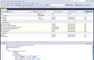 dbForge Search for SQL Server screenshot 2