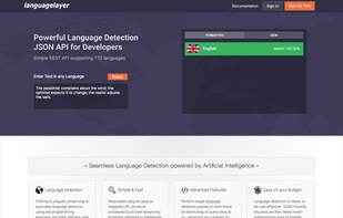 languagelayer API screenshot 1