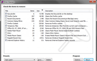 Disk Cleaner screenshot 1
