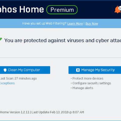 sophos home free offline installer