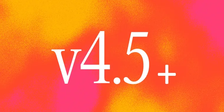 Suno v4.5+ adds vocal swapping and playlist song creation features image