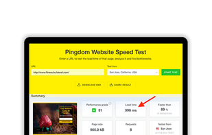 Have your pages loading
MUCH FASTER