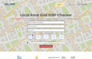 Nexunom Local Rank Grid SERP Checker