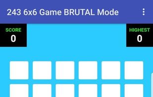 243 6x6 Game - Train Your Brain screenshot 1