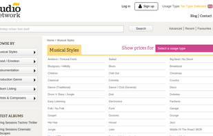 Audio Network screenshot 1