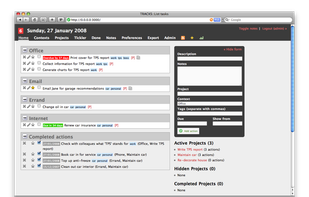 Quick and easy adding of new actions