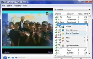 JLC Internet TV screenshot 1