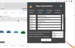 News Feed Sanitizer screenshot 3