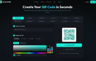 GenerateQR screenshot 1