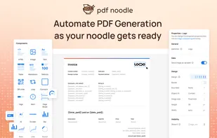 Main no-code builder from the platform