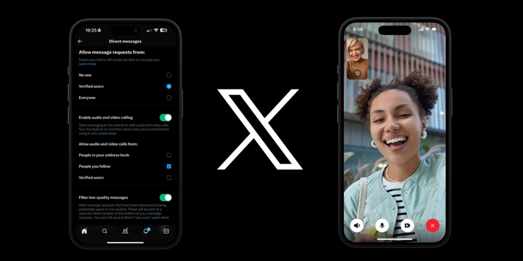 X extends audio and video calling features to all non-premium users image