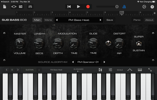 AudioKit Bass 808 Synth screenshot 1