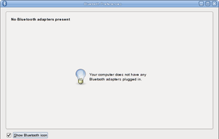GNOME Bluetooth screenshot 1