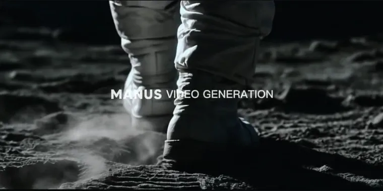 Manus launches video generation from prompts for select members image