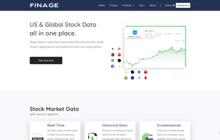 Finage Stock Product Page