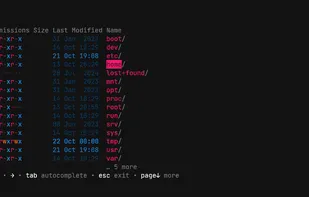 nav CLI screenshot 1