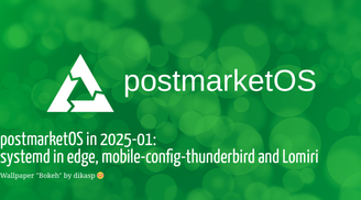 postmarketOS enhances mobile Linux with systemd, Thunderbird config, Lomiri UI, and more image