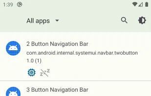 Disable Apps screenshot 1