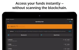 MyMonero screenshot 1