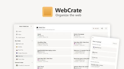 WebCrate screenshot 1