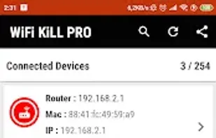 WifiKill screenshot 1
