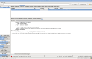 gtk-gnutella screenshot 1
