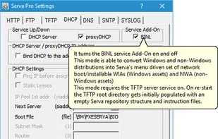 Serva 32/64 screenshot 1
