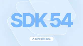 Expo SDK 54 beta launches with React Native 0.81 and faster iOS builds image