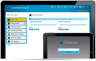 Wormhole Live Learning Platform screenshot 1