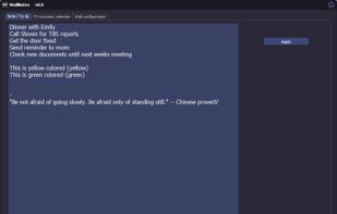 Wallnotes (Wallpaper Notes) screenshot 3
