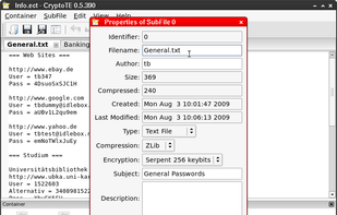 CryptoTE screenshot 1
