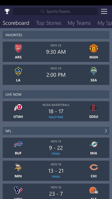 MSN Sports::Appstore for Android