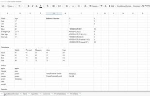 Luckysheet screenshot 1