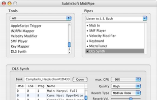 MidiPipe screenshot 1