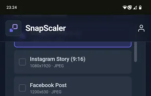 Results after processing