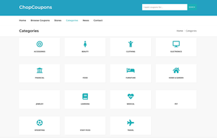 Discounts and Promo code by categories at ChopCoupons.com