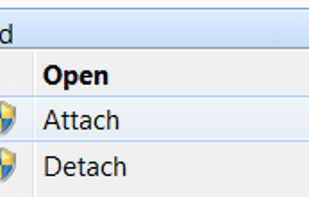 VHDAttach screenshot 1