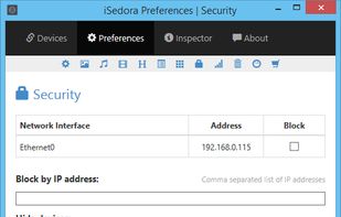 iSedora Media Server screenshot 1