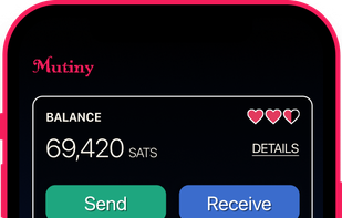 Mutiny Wallet screenshot 1