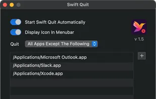 Swift Quit screenshot 1