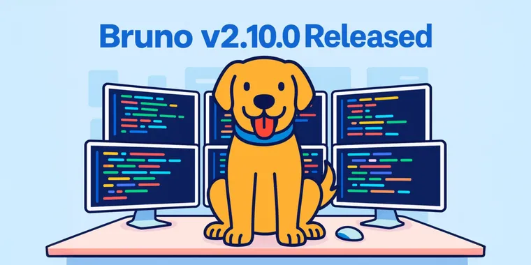 Bruno v2.10.0 adds gRPC, parallel CLI CSV, bulk header editing, and persistent cookies