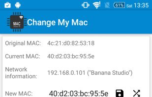 Change My MAC screenshot 1