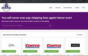 Homepage screenshot