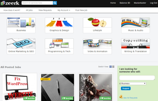 Freelancing jobs and micro jobs