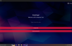 PDF Compressor Tool screenshot 1