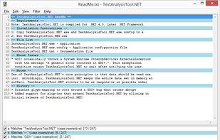 TextAnalysisTool.NET screenshot 2
