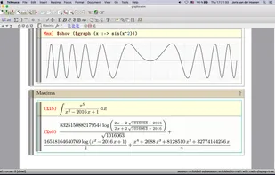 Computer algebra sessions. 
