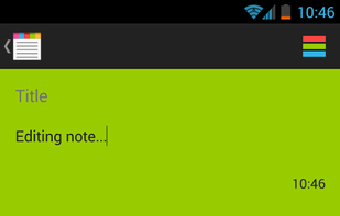 FastNote screenshot 1