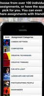 iPhotography Assignment Generator screenshot 2