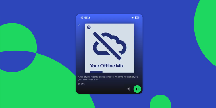 Spotify testing Your Offline Mix feature for enhanced offline listening experience image
